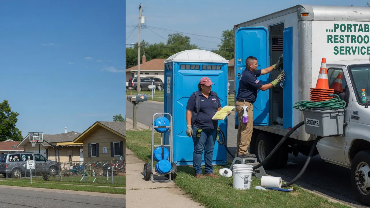 Portable Toilet Rental in Colp, IL near me